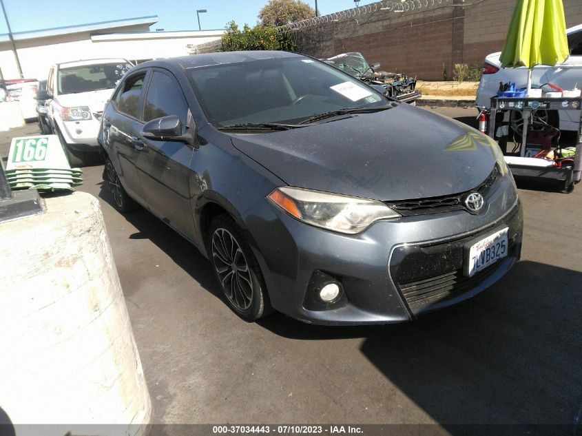 2015 TOYOTA COROLLA L/LE/S/S PLUS/LE PLUS - 5YFBURHE4FP337562