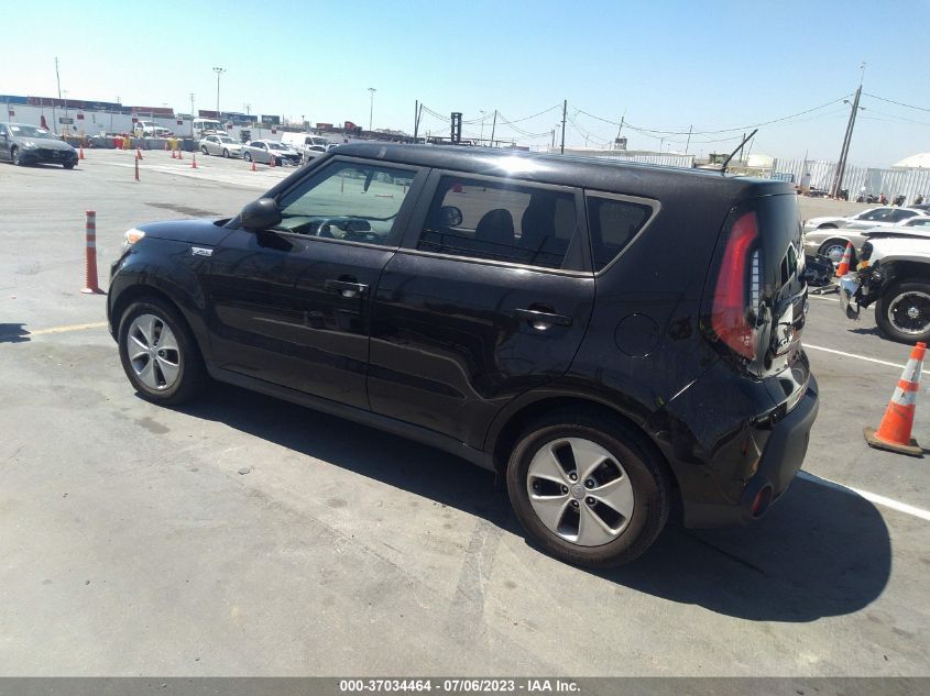 2015 KIA SOUL BASE - KNDJN2A23F7805167