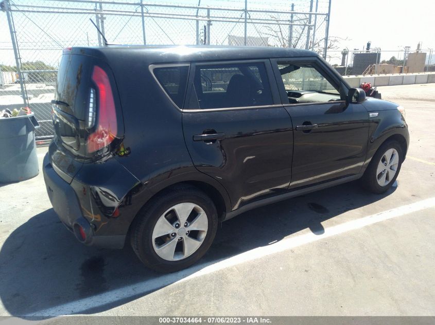 2015 KIA SOUL BASE - KNDJN2A23F7805167