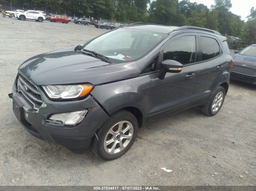 2018 FORD ECOSPORT SE - MAJ6P1UL3JC170651