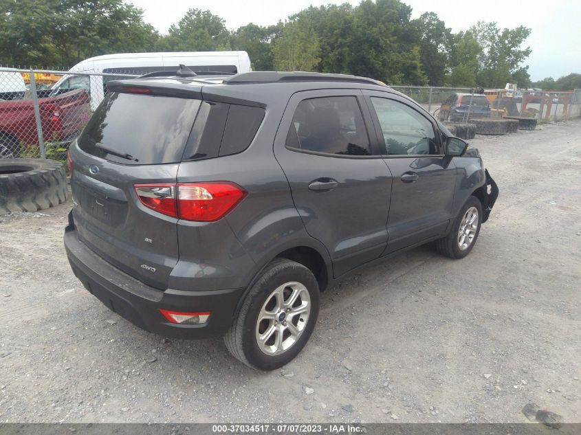 2018 FORD ECOSPORT SE - MAJ6P1UL3JC170651