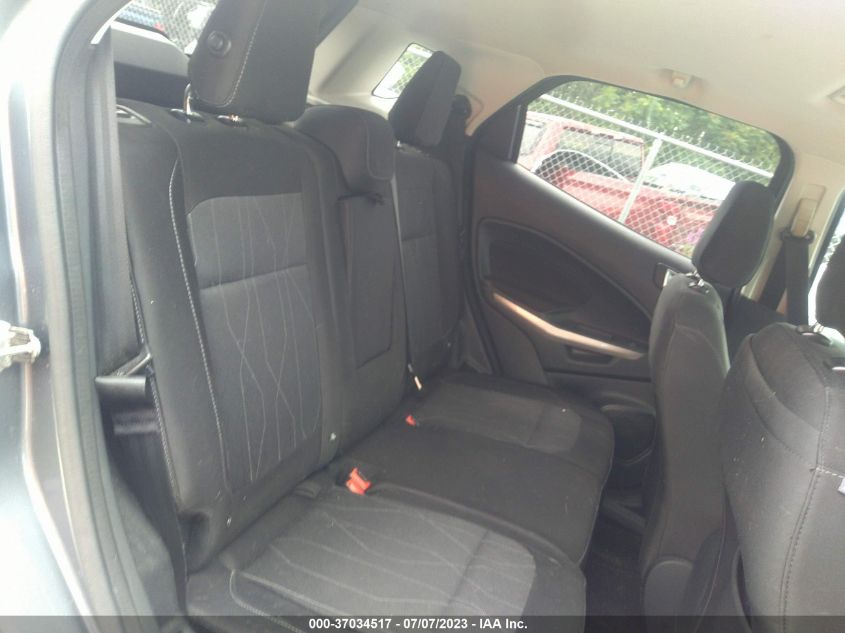 2018 FORD ECOSPORT SE - MAJ6P1UL3JC170651