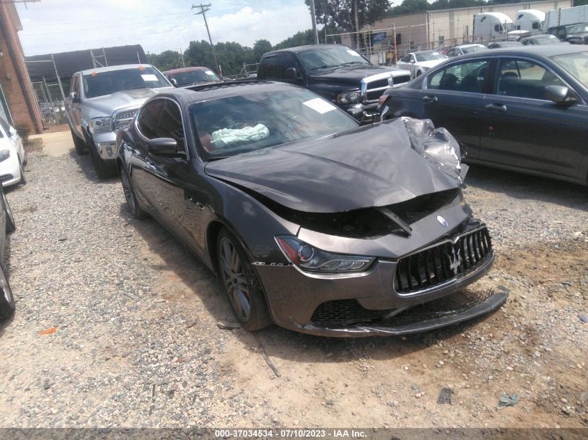2016 MASERATI GHIBLI S - ZAM57RSA3G1169084