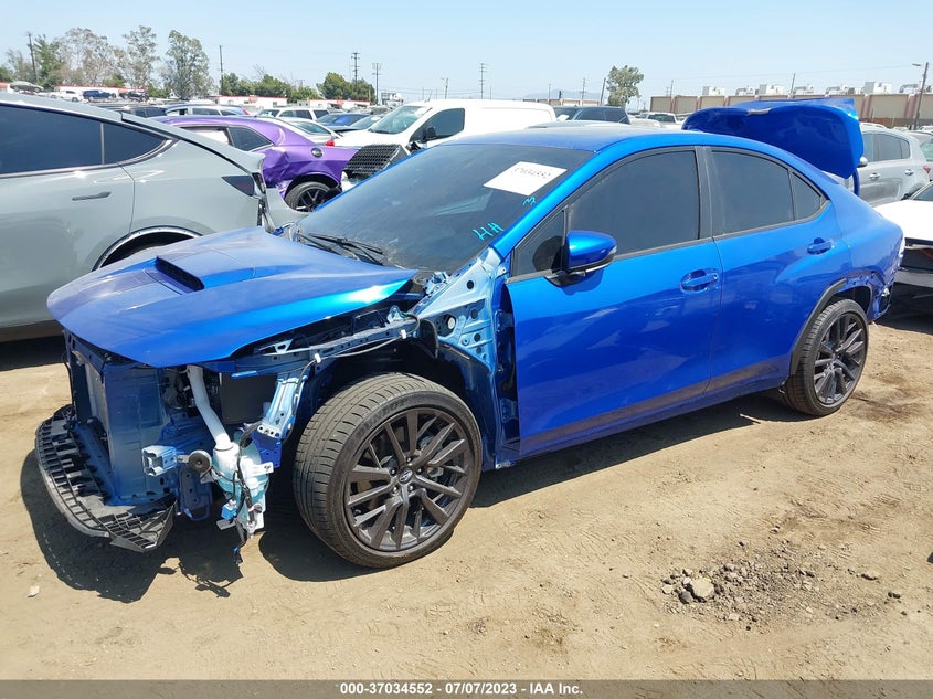 VIN JF1VBAL60N9012549 2022 SUBARU WRX LIMITED