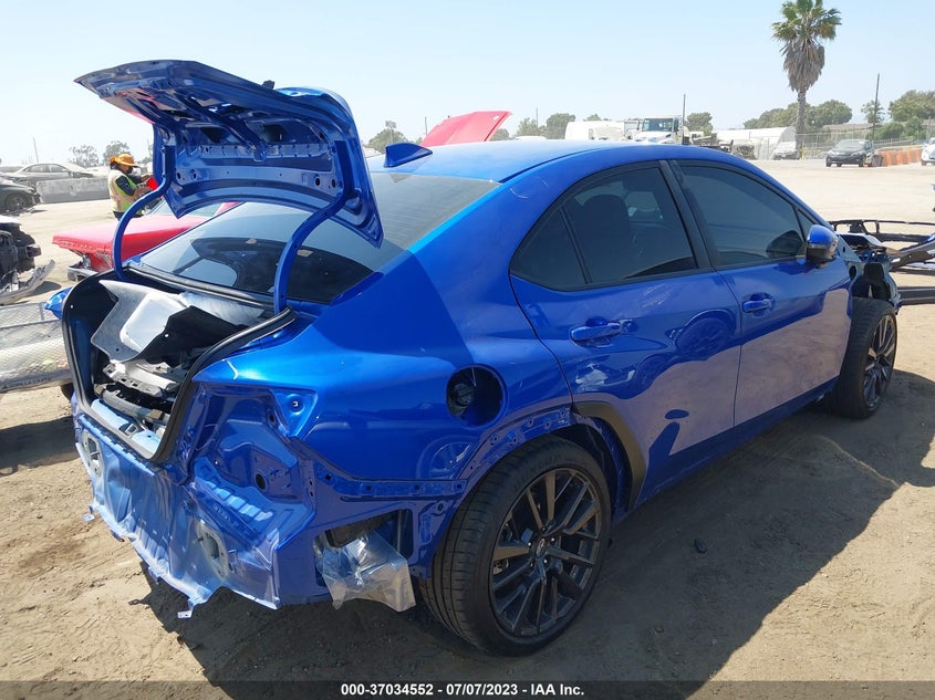 VIN JF1VBAL60N9012549 2022 SUBARU WRX LIMITED