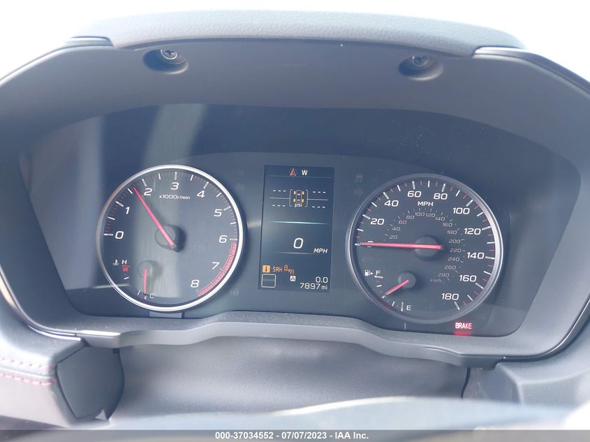 VIN JF1VBAL60N9012549 2022 SUBARU WRX LIMITED