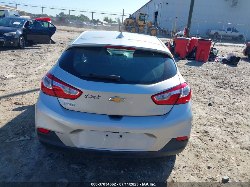 2018 CHEVROLET CRUZE LT - 3G1BE6SM9JS627330