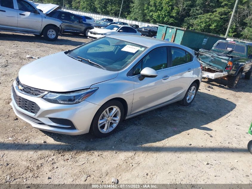 2018 CHEVROLET CRUZE LT - 3G1BE6SM9JS627330