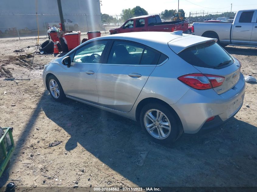 2018 CHEVROLET CRUZE LT - 3G1BE6SM9JS627330