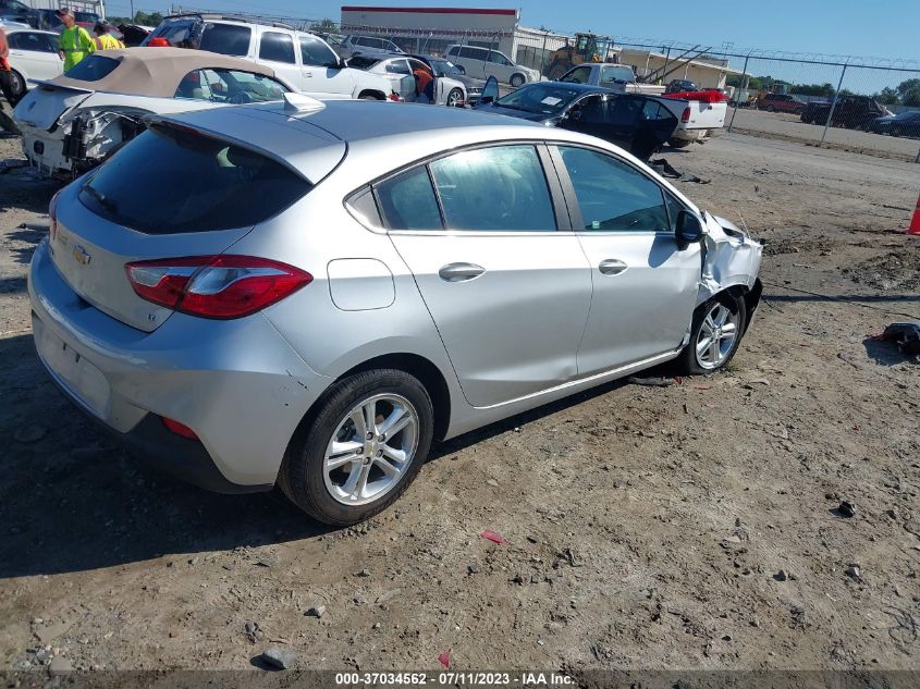 2018 CHEVROLET CRUZE LT - 3G1BE6SM9JS627330