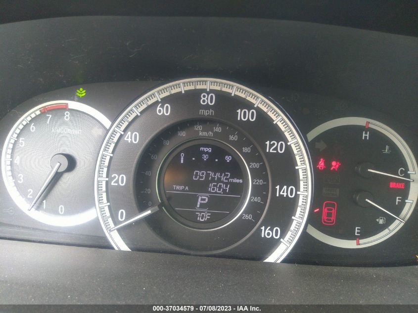 2016 HONDA ACCORD SEDAN EX - 1HGCR2F76GA185244