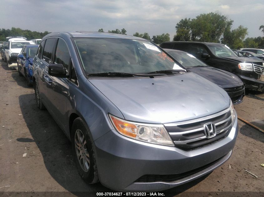 2013 HONDA ODYSSEY EX-L - 5FNRL5H63DB077585