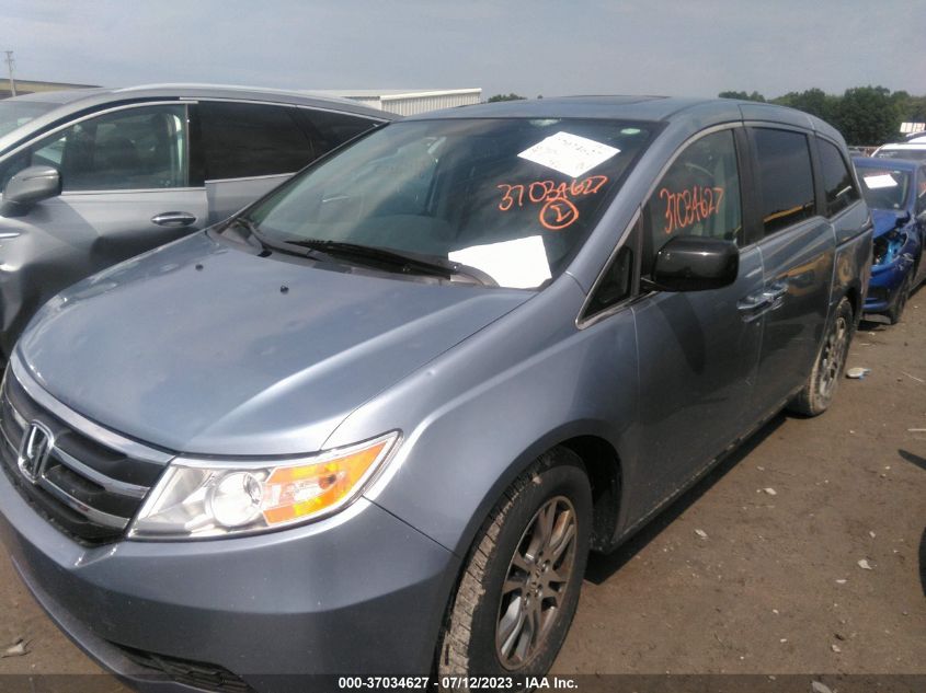 2013 HONDA ODYSSEY EX-L - 5FNRL5H63DB077585