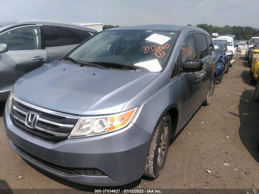 2013 HONDA ODYSSEY EX-L - 5FNRL5H63DB077585