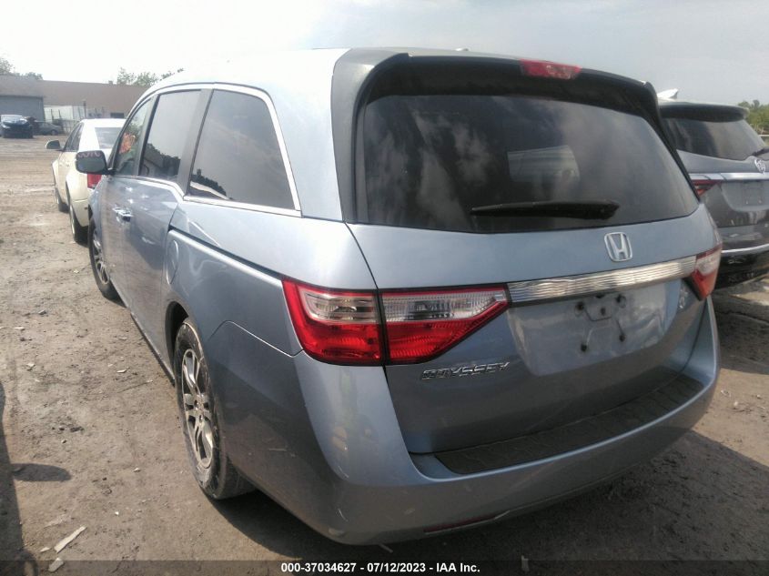 2013 HONDA ODYSSEY EX-L - 5FNRL5H63DB077585