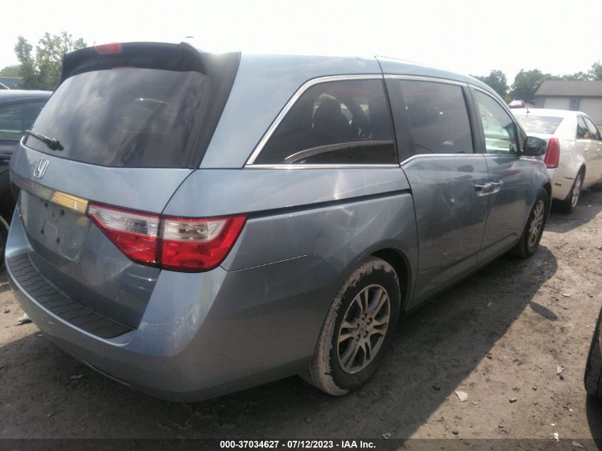 2013 HONDA ODYSSEY EX-L - 5FNRL5H63DB077585
