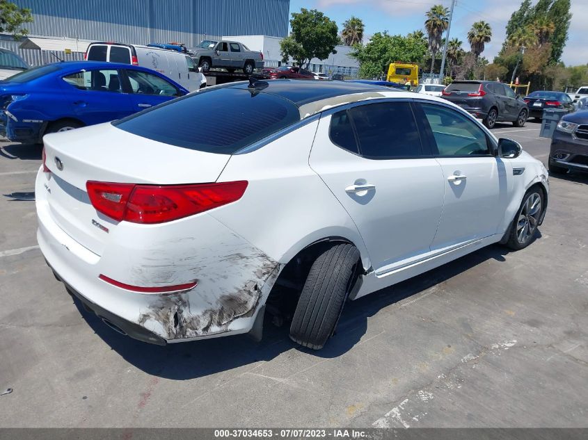 2015 KIA OPTIMA SX TURBO - 5XXGR4A68FG387239