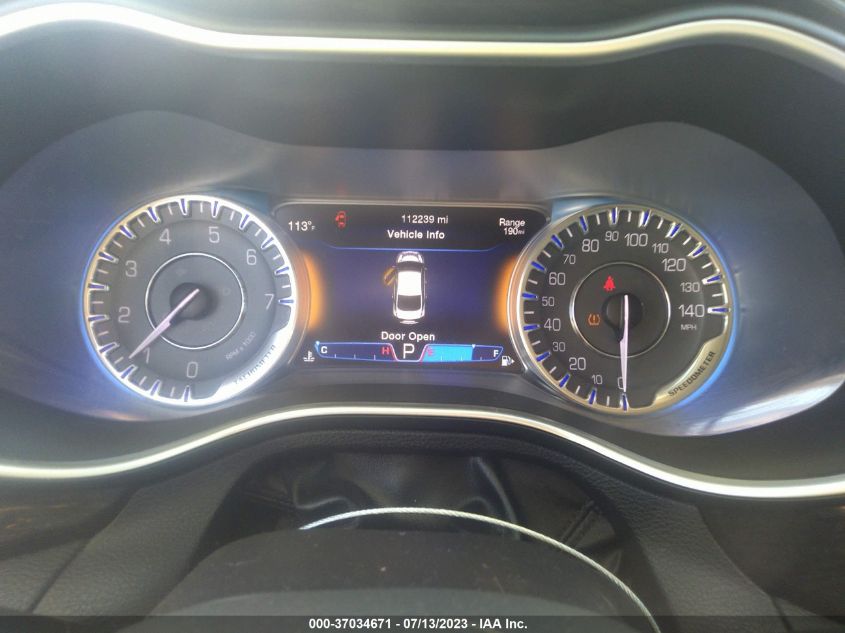 2015 CHRYSLER 200 C - 1C3CCCCB5FN583961