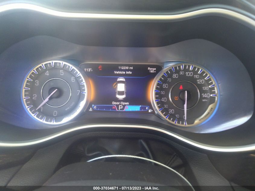 2015 CHRYSLER 200 C - 1C3CCCCB5FN583961