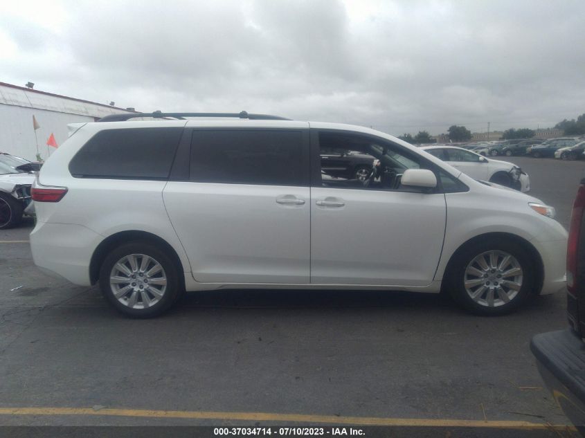 2015 TOYOTA SIENNA LTD/XLE/XLE PREMIUM - 5TDDK3DC1FS111664