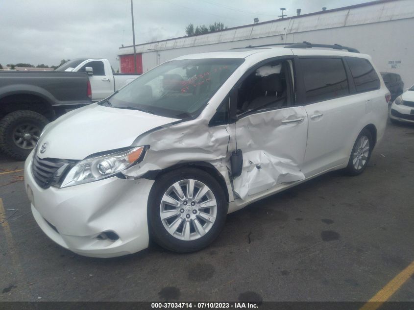 2015 TOYOTA SIENNA LTD/XLE/XLE PREMIUM - 5TDDK3DC1FS111664