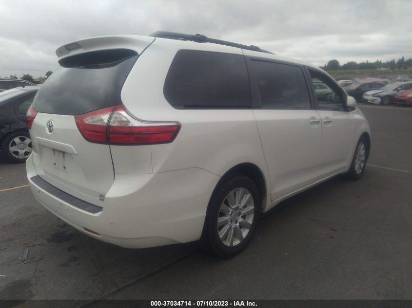 2015 TOYOTA SIENNA LTD/XLE/XLE PREMIUM - 5TDDK3DC1FS111664