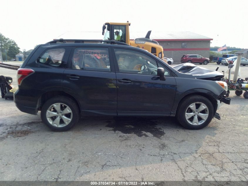 2016 SUBARU FORESTER 2.5I - JF2SJABC8GH404292