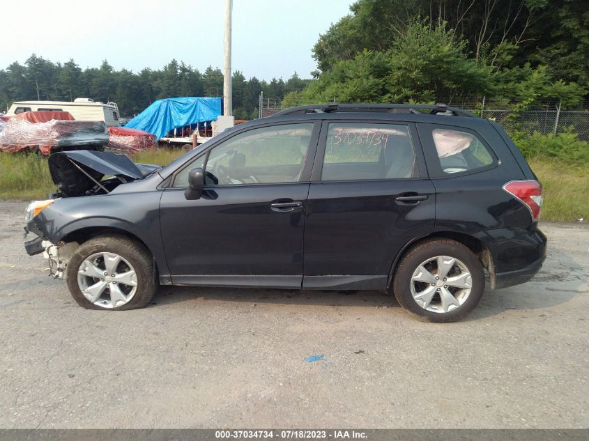 2016 SUBARU FORESTER 2.5I - JF2SJABC8GH404292