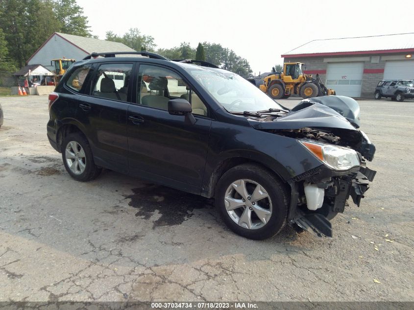 2016 SUBARU FORESTER 2.5I - JF2SJABC8GH404292