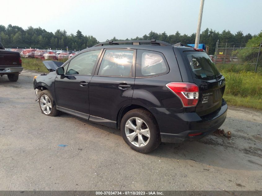 2016 SUBARU FORESTER 2.5I - JF2SJABC8GH404292