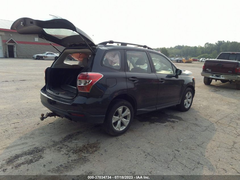 2016 SUBARU FORESTER 2.5I - JF2SJABC8GH404292