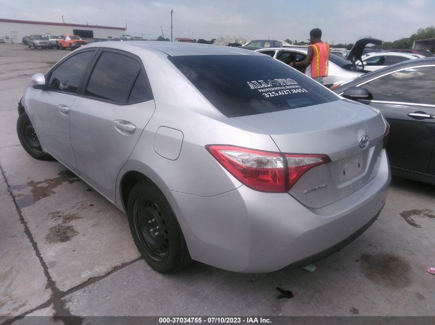 2016 TOYOTA COROLLA L/LE/S/S PLUS/LE PLUS - 5YFBURHEXGP451518