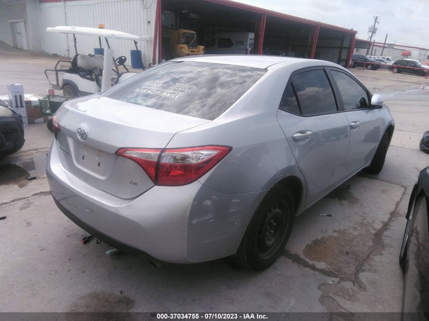 2016 TOYOTA COROLLA L/LE/S/S PLUS/LE PLUS - 5YFBURHEXGP451518