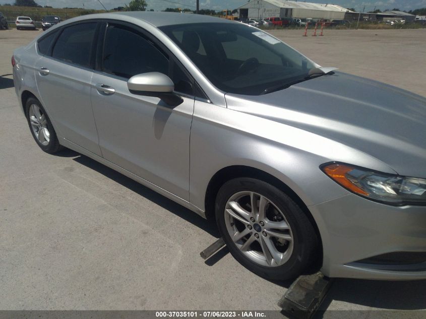 2018 FORD FUSION SE - 3FA6P0HD1JR186040