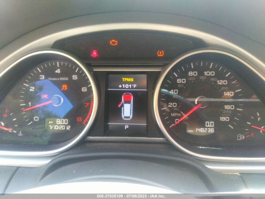 2013 AUDI Q7 3.0T PREMIUM PLUS - WA1LGAFE7DD016254