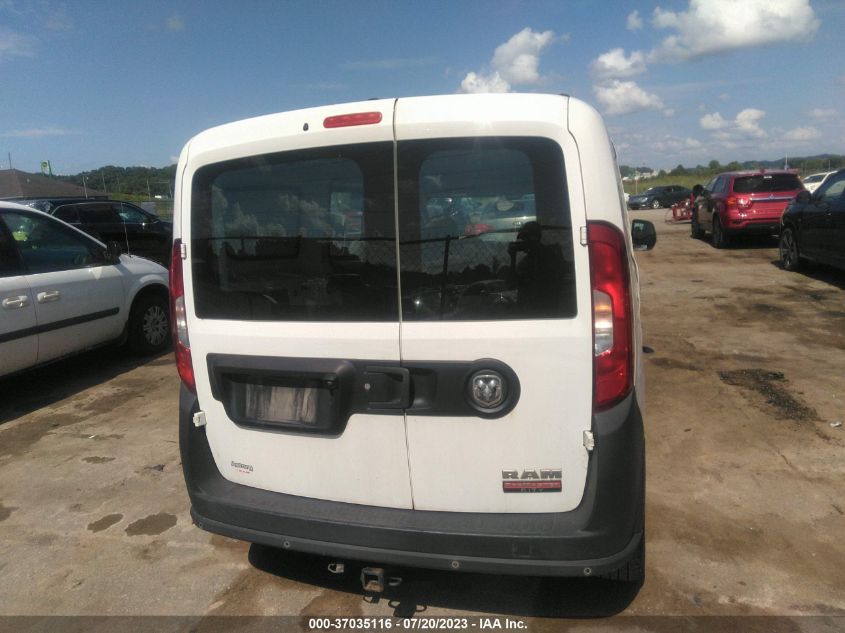 2017 RAM PROMASTER CITY CARGO VAN TRADESMAN - ZFBERFABXH6H27448