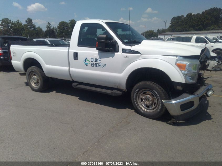 2016 FORD SUPER DUTY F-250 SRW XLT/XL - 1FTBF2B68GEB18783