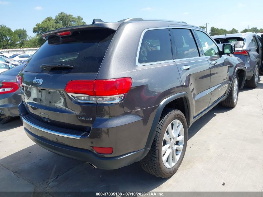 2017 JEEP GRAND CHEROKEE LIMITED - 1C4RJFBG1HC683760