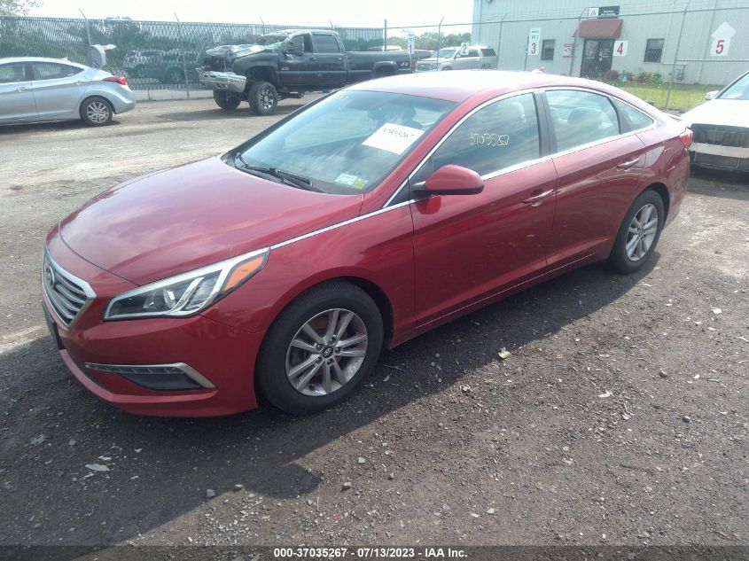 2015 HYUNDAI SONATA 2.4L SE - 5NPE24AF1FH201945