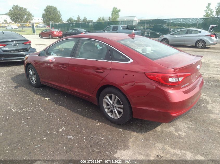 2015 HYUNDAI SONATA 2.4L SE - 5NPE24AF1FH201945