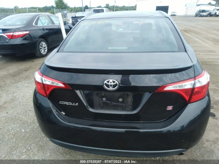 2016 TOYOTA COROLLA L/LE/LE PLS/PRM/S/S PLS - 2T1BURHE9GC596310