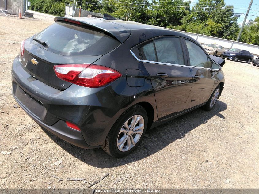 2019 CHEVROLET CRUZE LT - 3G1BE6SM8KS567526