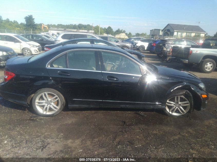 2014 MERCEDES-BENZ C-CLASS C 300 LUXURY - WDDGF8AB3EA888505