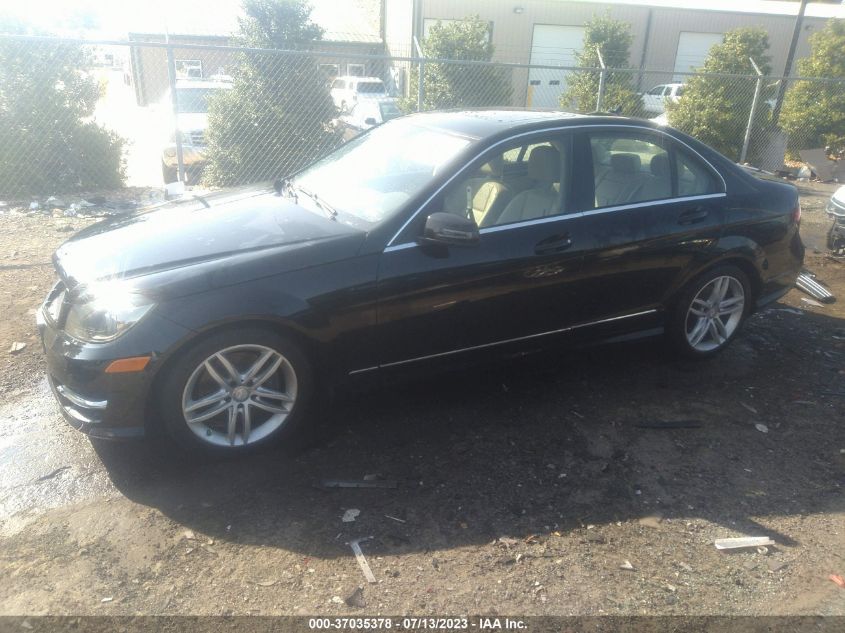 2014 MERCEDES-BENZ C-CLASS C 300 LUXURY - WDDGF8AB3EA888505
