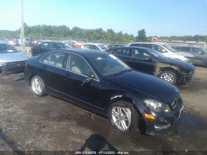 2014 MERCEDES-BENZ C-CLASS C 300 LUXURY - WDDGF8AB3EA888505