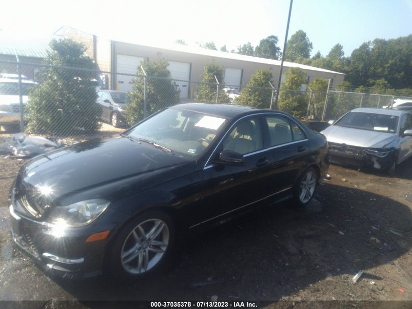 2014 MERCEDES-BENZ C-CLASS C 300 LUXURY - WDDGF8AB3EA888505