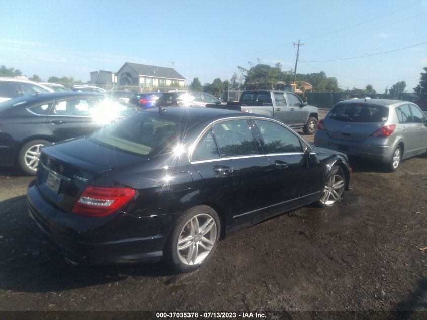 2014 MERCEDES-BENZ C-CLASS C 300 LUXURY - WDDGF8AB3EA888505