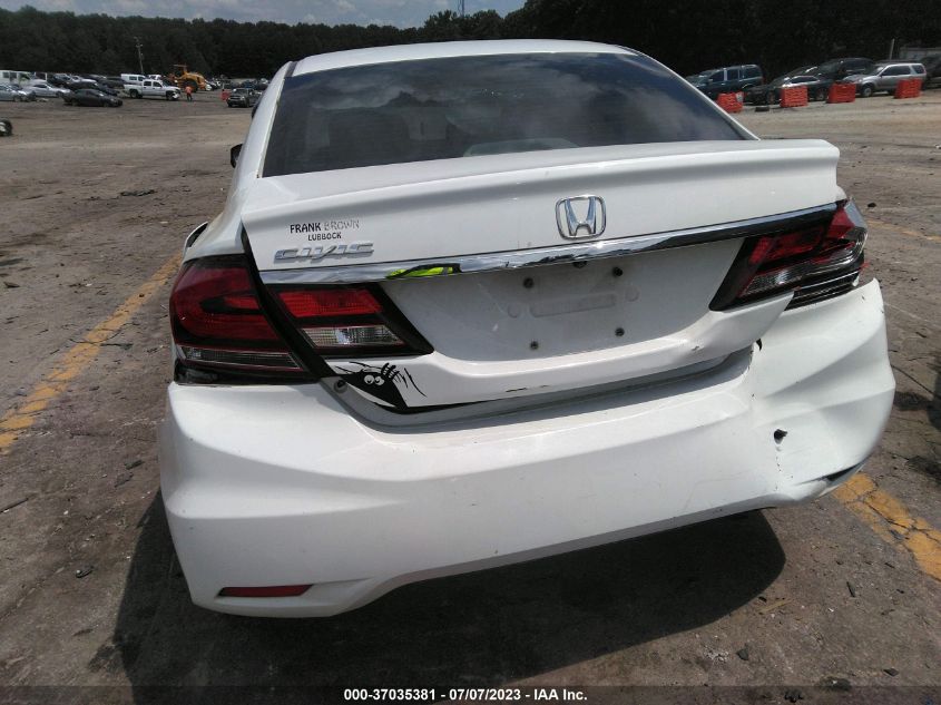 2013 HONDA CIVIC SDN LX - 2HGFB2F58DH550083