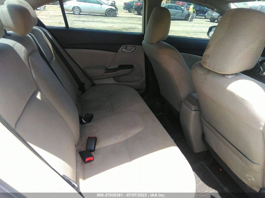 2013 HONDA CIVIC SDN LX - 2HGFB2F58DH550083