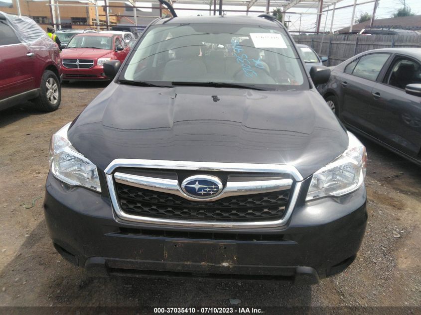 2016 SUBARU FORESTER 2.5I - JF2SJABC5GH476955